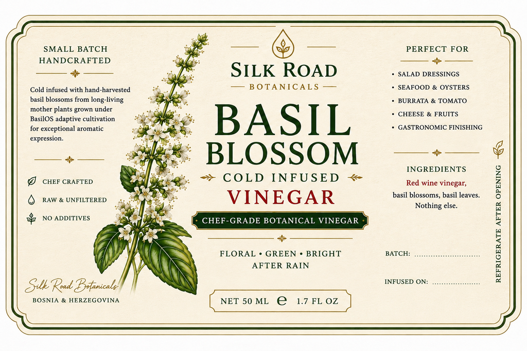 Basil Vinegar – Zen Selection
